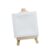 10pcs Mini Tabletop Easel Set with 3×3 Inch Canvas for Kids Painting Craft DIY Drawing