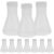 10pcs Ml Pp Conical Flask with Lid for Laboratory Measurement Use