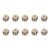 10Pcs Mult Sided Table Game Dices Role Playing Games Acrylic Round Corner Six Sided Dices Teaching Tool Easy to Use Mult Game Table Accessories for Role Playing Games
