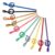 10pcs Musical Note Shape Plastic Pencils for Handwriting and Drawing