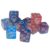 10Pcs Round Corner Six Sided Dices Role Playing Game Dices Math Counting Teaching Tool for Board Game, KTV, Party Acrylic Gift