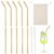 10 Pcs Short Metal Straws 6 in x 8 mm Reusable Stainless Steel Straws