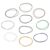 10pcs Trash Can Rubber Band 140cm Reusable Elastic Bag Retainer Strap