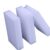 10Pcs White Bamboo Magic Sponge Eraser Melamine Cleaner 100x60mm Durable
