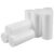 10pcs White Foam Cylinders Craft Supply for Christmas Decorating