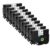 10PK AZE FX241 Flexible Laminat Label Tape 18mm Compatible with PT D600 Label Printer