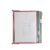 10 Pockets, Portable Color for Office/Storehouse/Restaurant Storage A4 Documents
