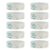 10 Rolls Transparent Tape Refills 18/12/8mm Clear Tape Refills for Dispenser, Invisible Matte Finish Tape for Office Home School Supplies(10X 1.2cm)