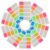 10 Sets Bright Color Sticky Memo Notes Flags PET Adhesive Pads