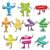 10 Sets Math Posters for Classroom, Educational Math Posters Laminated Math Keywords Vocabulary Symbol Bulletin Board Cutouts for Elementary Middle School Addition Subtraction Multiplication Division