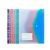 11-Hole Loose-Leaf File Folder, Transparent A4 File Storage for documents and Archives, Suitable for Most 2/3/4-ring Binders(6PCS)