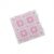 11.02 x 8.46 Inch Fuse Bead Pegboard with Grid Lines, PP Plastic Craft Board for Bead Alignment and Pattern Design