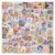 110PCS Holographic Cozy Bookish Stickers, Cute Romance Book Stickers for Book Lovers, Waterproof Vinyl Decals for Laptop, Water Bottle, Booktok, Phone, Journal, Luggage, No Repeats