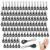 110 Pcs Mini Compass Bulk, Survival Small Compass, Outdoor Camping Hiking Pocket Compasses for Party Favor/Hiking/Outdoor Activities Accessory