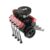 1/10 Scale 28cc Water-Cooled 4-Stroke OHV V8 Gasoline Engine Model Kit, High Precision RC Power System Model for STEM Learning & Physical Experiment Demonstration