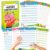112 Pages Alphabet Tracing Book for PreK Kindergarten Alphabet and Numbers Handwriting & Tracing Workbook 26 Letters Numbers 0-9 Writing Practice Worksheets with Color-Coded Blocks for Home School