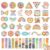 116 Pcs Sensory Stickers for Anxiety Relief 2 Textures Stress & Focus