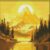 11CT Full Embroidery Stamped Cross Stitch Kit with Frame 15x15cm