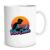 11 Ounces Vibe Coder Retro Laptop Headphones Mug Ceramics, Vintage Modern Mugs for Drink coffee, Suitable for Office, Dorm Room, Neon Coding Art Sunset Graphic (white,11)