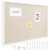 11″x14″ White Framed Natural Wood Tone Bulletin Board, Pin Board