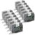 12-Pack Replacement for Brother Label Maker Tape 12mm 0.47 Laminated White