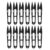 12-Pack Sewing Scissors Thread Snips for Yarn, Black