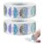 1200PCS Scratch Off Stickers Silver 25mm Round Self-Adhesive Labels for Cards DIY Crafts