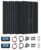 1200W Flexible Monocrystalline Solar Panel Kit, 12-24V Power System with 40A Controller & Installation Kit for RVs, Homes, Campers, and Trailers