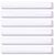 120 Count White Sentence Strips Cardstock for Teacher 3″x 24″ Word Strips