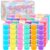 120 Pack Clear Slime Kit, Mini Bulk Slimes for Kids, Smooth & Stretch, Slime Party Favors, Goodie Bag Stuffer, Valentines Gifts, Classroom Exchange Prizes, Stress Relief Toys for Girls Boys 8-12