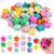 120 Pack Star Stress Balls with Motivational Quotes, Assorted Colors