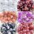 120pcs 14mm Large Hole Beads for Macrame & Hair Braids, 7mm Big Holes Pony Beads for DIY Jewelry Making, Hair Beads