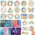 120PCS Calming Strips for Anxiety Sensory Stickers Anxiety Relief Items