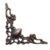 120pcs Iron Book Corner Protectors for Scrapbook Album Menus Decorative Cover Edges