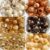 120Pcs Large Hole Beads for Braids for Women Jumbo Hair Bead