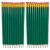 120pcs Pre-sharpened Green Pencil with Eraser, Plastic Writing Tool
