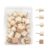 120pcs Wooden Metal Push Pins for Cork Board, Map, DIY Crafts, Home Office Decor