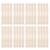 120pcs Wood Wavy Sticks Fan Handles for Weddings and Craft Projects