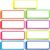 120 Pieces of Magnetic Color Dry-Erase Labels, Reusable Magnetic Labels