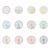 12 / 16Pcs Educational Fractions Circles Set Interactive Math Learning Tool Fractions Discs for School Teacher Educational Set