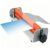 123 Manual Cold Laminator 12 Inch, Hand Crank Cold Press Laminating Machine with Adjustable Roller, 254mm Width Cold Roll Laminator for Vinyl Photo Film Mounting Poster and Photo Lamination