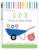 123: Write & Wipe Activity Book: With over 40 pages of wipe-clean activities! (Little Genius)