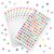 1260 Pcs 0.4″ Star Stickers for Reward, Small Star Stickers, Sparkly Holographic Stars Sticker for DIY Behavior Chart Reward Home School Classroom Teacher Supplies