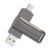 128GB USB Flash Drive, Dual USB A and Type-C Thumb Drive, Photo Stick, 2-in-1 External Storage Jump Drive for Photos, Videos and Data Backup, Android, Tablets, Laptops and PCs