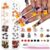 12Grids/Box Halloween Resin Nail Charms 3D Pumpkin Ghost Nail Rhinestones with Gold Balck Red Beads Design Spider Nail Art Charms Horror Bat Tombstone Hat Nail Accessories for Women DIY Nails Art