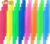 12 Inch Plastic Rulers, 32 Pack Assorted Colors Transparent Ruler Bulk, Metric Rulers with Inches and Centimeters, Straight Ruler Measuring Tool for Student Office Home Back to School Supplies