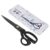 12in Heavy Duty Sewing Scissors, Professional Fabric Scissors with High Manganese Steel Blades, Plated Rust – Cutting Tool for Leather, Quilting, Tailoring and
