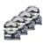 12mm Black on White Label Tape Compatible with LW-300 LW-400 LW-600P LW-700 and Other Select Label Makers – 4 to 6 Pack – Replacement for LK-4WBN(4PK Black on White)