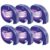 12mm Clear Plastic Label Tape Compatible with LT100H and LT100T Label Makers, 4m Length, Black on Transparent, Replacement for Part #12267