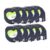 12mm Multicolor Plastic Label Tape Compatible with LT-100H and LT-100T Label Makers, Replaces Part Numbers 91331 and 91201, Pack of 10 to 50 Pieces(White-10pcs)